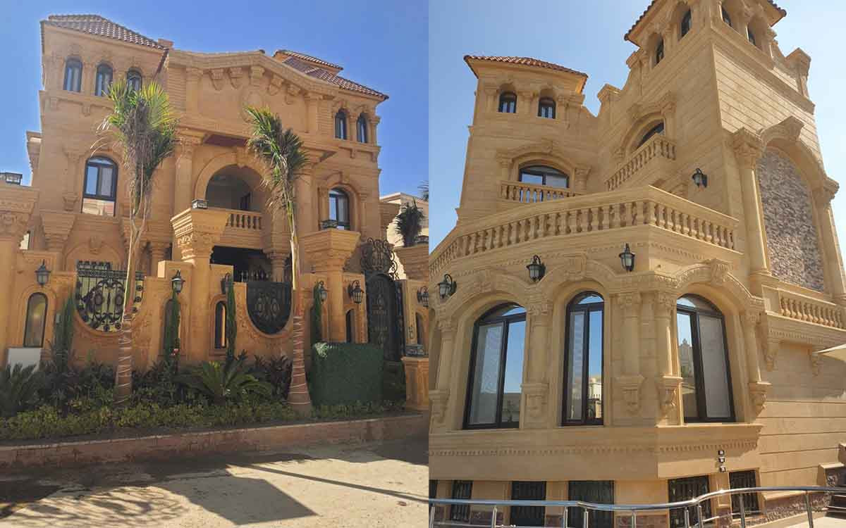 قصر للبيع بحمام سباحة فى كمبوند جنتي المستثمرين الجنوبية